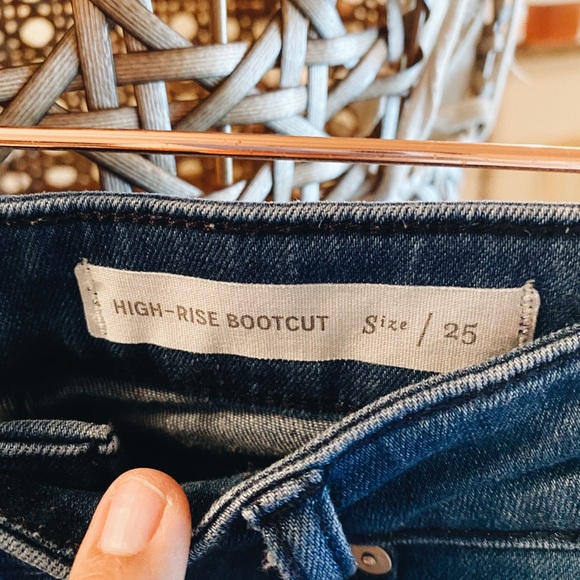 Bootcut Raw Hem Pilcro & Letterpress, 25 - Picture 3 of 5